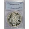 Image 1 : 1884-CC MORGAN DOLLAR PCGS MS64 DMPL