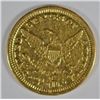 Image 2 : 1878 $2.50 GOLD LIBERTY VF