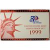Image 1 : 1999 U.S. SILVER PROOF SET ORIGINAL BOX