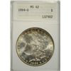 Image 1 : 1884-O MORGAN DOLLAR ANA MS62