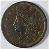Image 1 : 1838 LARGE ONE CENT XF