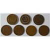 Image 2 : CENTS: 1858 VF, 1860 F DARK, 1917 XF, 1911-D, 1912-D VG, 1917-S XF, 1865 AU