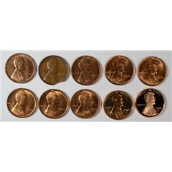 LINCOLN MEMORIAL LOT (7-1960 SD, 69 S/S, 71-S PF, 95-S PF)