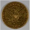 Image 2 : 1892-S $5.00 GOLD LIBERTY VF/XF EX JEWELRY