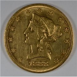 1888-O $10.00 GOLD LIBERTY UNC