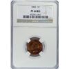 Image 1 : 1882 INDIAN CENT NGC PROOF 64 RED, BEAUTIFUL!