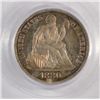 Image 2 : 1880 SEATED DIME PCGS PROOF 65 CAM GREAT COLOR!