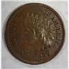 Image 1 : 1869 INDIAN CENT BEAUTIFUL BROWN AU+