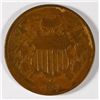 Image 1 : 1864 TWO CENT SMALL MOTTO FINE