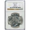 Image 1 : 1922 D PEACE DOLLAR NGC MS 65 BLAST WHITE