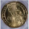 Image 3 : 2008 J.Q. ADAMS DOLLAR MISSING EDGE LETTERING PCGS MS 64