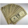 Image 1 : ( 30 ) AVERAGE CIRCULATED U.S. $1.00  SILVER CERTS. NO TEARS OR HOLES