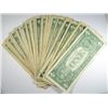 Image 2 : ( 30 ) AVERAGE CIRCULATED U.S. $1.00  SILVER CERTS. NO TEARS OR HOLES