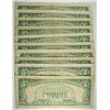Image 2 : ( 10 ) UNITED STATES $5.00 RED SEAL NOTES, GOOD OR BETTER