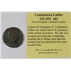 Image 1 : ANCIENT ROMAN COIN ATTRIBUTED TO THE RULE OF CONSTANTIUS GALLUS 351-354 A.D..