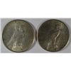 Image 2 : ( 2 )  CIRCULATED PEACE SILVER DOLLARS: 1925-P AND 1926-P