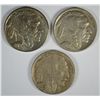Image 1 : 1918 VF/XF, 1918-D VF & 1918-S XF+ BUFFALO NICKELS