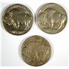 Image 2 : 1918 VF/XF, 1918-D VF & 1918-S XF+ BUFFALO NICKELS