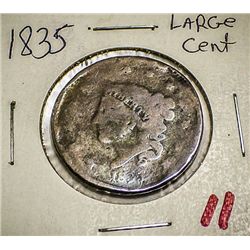 1835 LARGE CENT