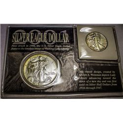 2001 SILVER EAGLE DOLLAR