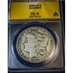 1901 O MORGAN DOLLAR VG8