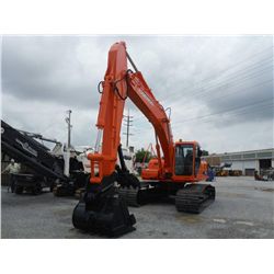 2005 DAEWOO SOLAR S255LC-V HYDRAULIC EXCAVATOR, S/N 40001317, 10' STICK,QUICK COUPLER, AUXILLARY HYD