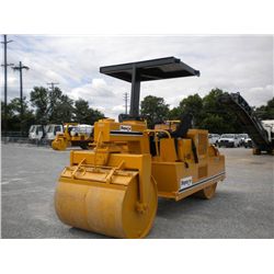 2000 FERGUSON 5-8B TANDEM ROLLER, S/N 807, JD DIESEL, 50" SMOOTH DRUM, WATER SYSTEM, 241 HOURS