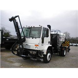 ROSCO RA300 ASPHALT PATCHER, ATTENUATOR, ARROW BOARD, FRONT SPRAY BAR, MTD ON 2005 FREIGHTLINER FC80