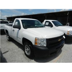 2009 CHEVROLET C1500 SILVERADO PICKUP , S/N 1GCEC14089Z211419, V8 GAS, A/T, A/C, 58,500 HOURS