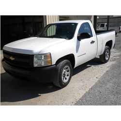 2008 CHEVROLET C1500 SILVERADO PICKUP , S/N 1GCEC14038Z288620, V8 GAS, A/T, A/C, 45,796 MILES