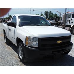 2009 CHEVROLET C1500 SILVERADO PICKUP , S/N 1GCEC14089Z174694, V8 GAS, A/T, A/C, 49,606 MILES