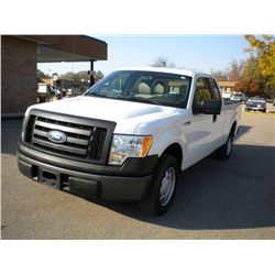 2010 FORD F150XL EXTENDED CAB PICKUP, S/N 1FTFX1CV6AKB68301, V8 GAS, A/T, A/C, 44,678 MILES
