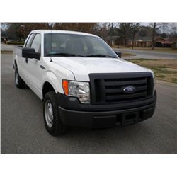 2010 FORD F150XL EXTENDED CAB PICKUP, S/N 1FTFX1CV8AFB81401, V8 GAS, A/T, A/C, 58,354 MILES