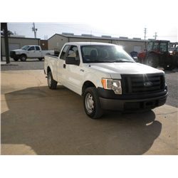 2010 FORD F150XL EXTENDED CAB PICKUP, S/N 1FTFX1CV6AKB68329, V8 GAS, A/T, A/C, 57,387 MILES