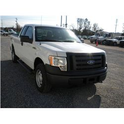 2010 FORD F150XL EXTENDED CAB 4X4 PICKUP, S/N 1FTFX1EV5AFB81384, V8 GAS, A/T, A/C, 56,798 MILES