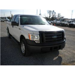 2010 FORD F150XL EXTENDED CAB 4X4 PICKUP, S/N 1FTFX1EV9AFB81386, V8 GAS, A/T, A/C, 56,610 MILES