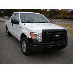 2009 FORD F150XL EXTENDED CAB PICKUP, S/N 1FTRX12V89FA49023, V8 GAS, A/T, A/C, 57,107 MILES