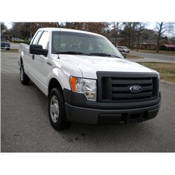 2009 FORD F150XL EXTENDED CAB PICKUP, S/N 1FTRX12V19FB02354, V8 GAS, A/T, A/C, 48,048 MILES