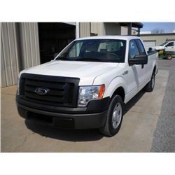 2009 FORD F150XL EXTENDED CAB PICKUP, S/N 1FTRX12V09KB49110, V8 GAS, A/T, A/C, 55,695 MILES