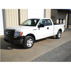 2009 FORD F150XL EXTENDED CAB PICKUP, S/N 1FTRX12V29FA55318, V8 GAS, A/T, A/C, 65,975 MILES