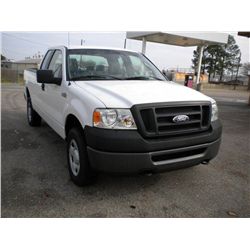 2008 FORD F150XL EXTENDED CAB 4X4 PICKUP, S/N 1FTPX14V78FC18869, V8 GAS, A/T, A/C, 49,947 MILES