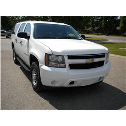 2009 CHEVROLET SUBURBAN 4X4, S/N 1GNGK46K89R178750, V8 GAS, A/T, A/C, 95,012 MILES