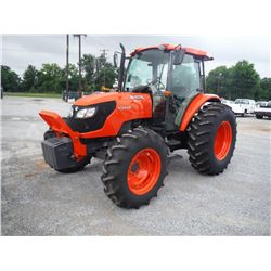 2009 KUBOTA M9540D 4X4 FARM TRACTOR, S/N 80947, 95 HP, 3 PTH, PTO, TOPLINK, (3) HYD. REMOTES, HYD. S