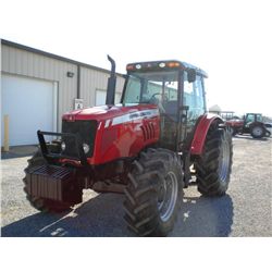 2008 MASSEY FERGUSON 5465 4X4 FARM TRACTOR, S/N T074041, 100 HP, 3 PTH, PTO, TOPLINK, (3) HYD. REMOT