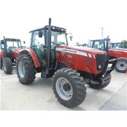 2008 MASSEY FERGUSON 5465 4X4 FARM TRACTOR, S/N T074037, 100 HP, 3 PTH, PTO, TOPLINK, (3) HYD. REMOT