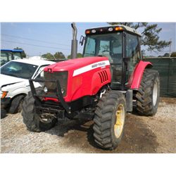 2008 MASSEY FERGUSON 5465 4X4 FARM TRACTOR, S/N T157076, 100 HP, 3 PTH, PTO, TOPLINK, DYNA 4 TRANSMI