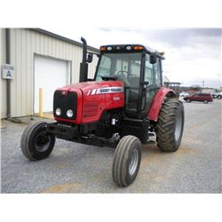 2007 MASSEY FERGUSON 5465 FARM TRACTOR, S/N R188048, 95 HP, 3 PTH, PTO, TOPLINK, (3) HYD. REMOTES, E