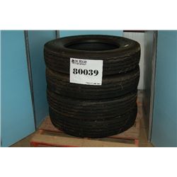 4 EACH 9R22.5 F BLTL