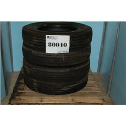 4 EACH 9R22.5 F BLTL