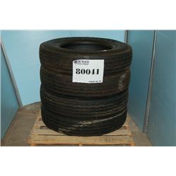 4 EACH 9R22.5 F BLTL